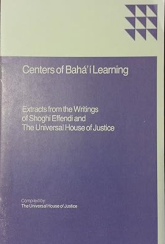 Centers of Bahá’í Learning
