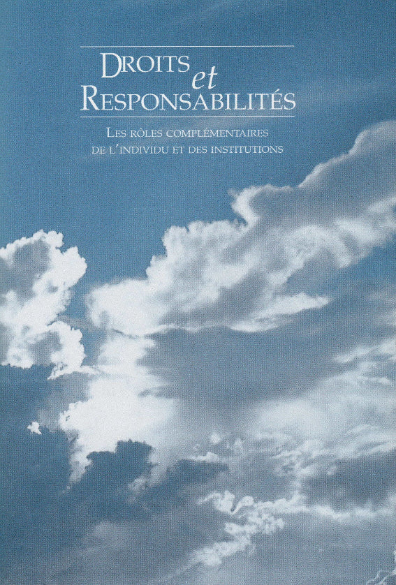 Droits et responsabilités