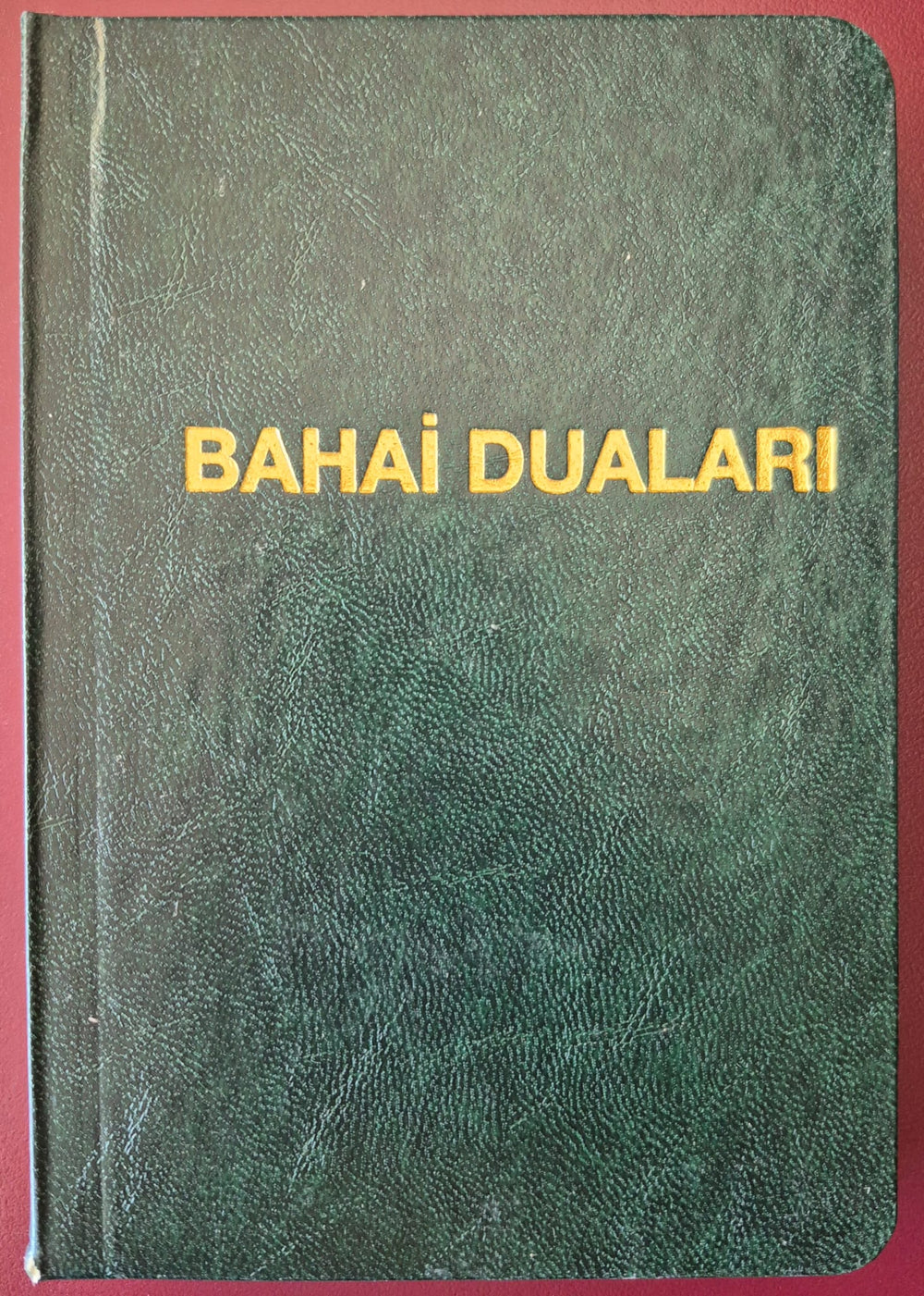 Book cover for turkish Bahai prayers