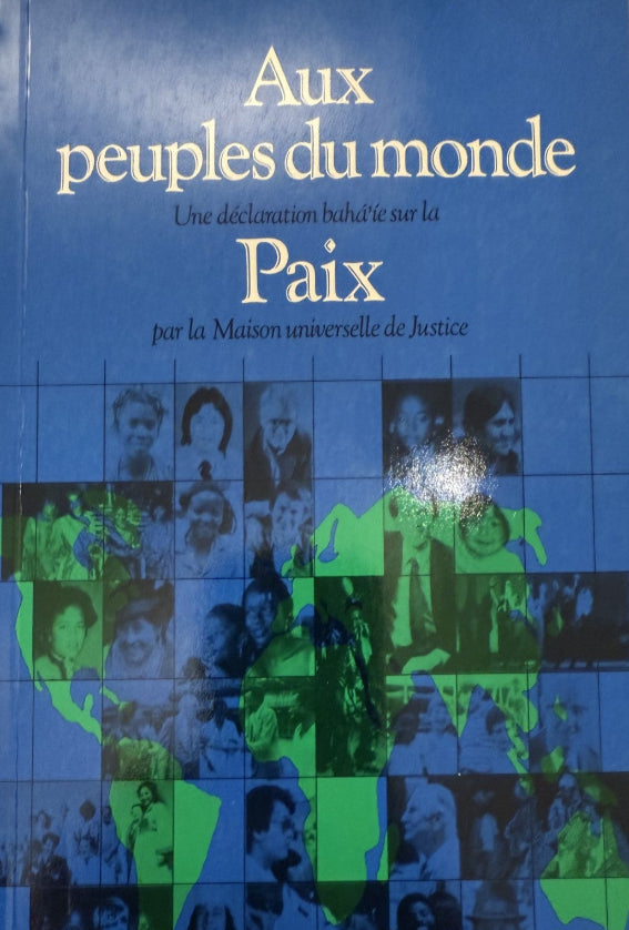 Aux peuples du monde Paix
