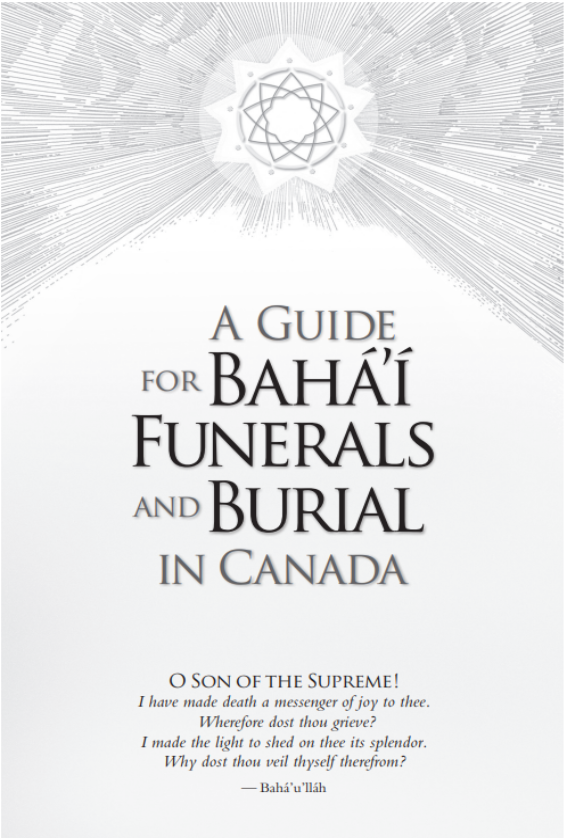 A Guide for Bahá’í Funerals in Canada