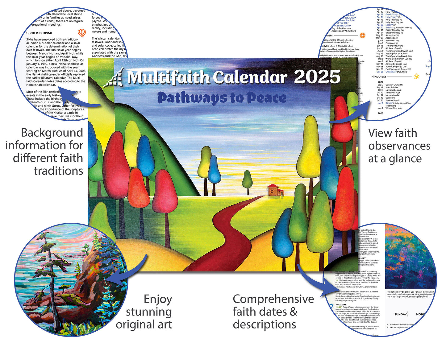 Multifaith Calendar Canadian Bahá’í Distribution Service / Service de