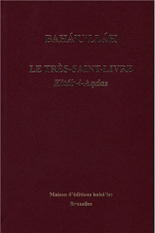 Kitáb-i-Aqdas (français)