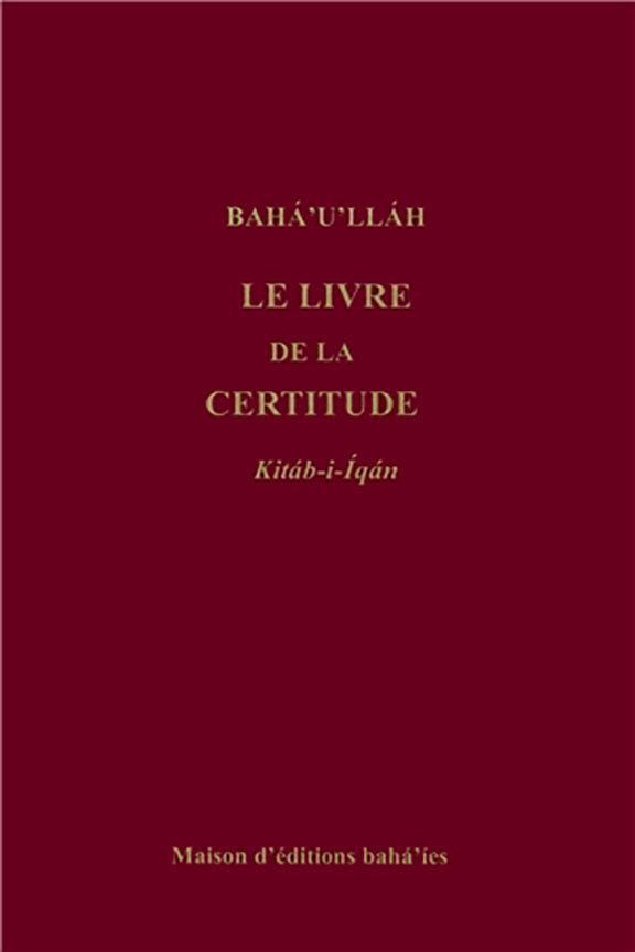 Livre de la certitude