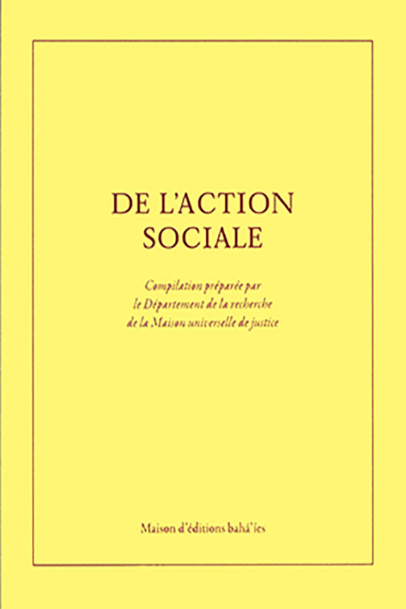 Action sociale, De l'