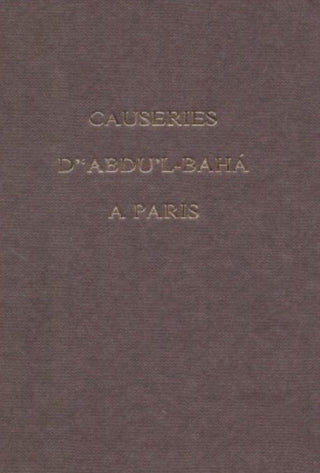 Causeries d'Abdu'l-Baha