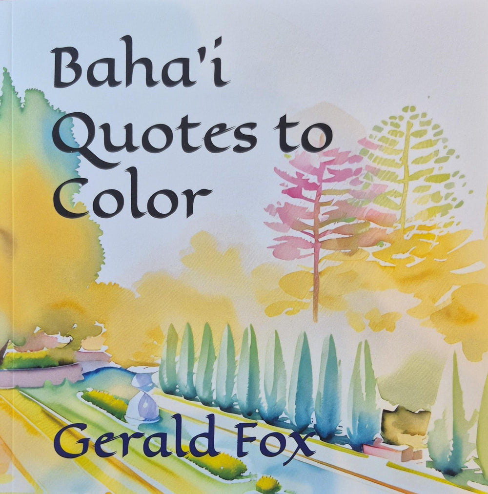 Baha'i Quotes to Color