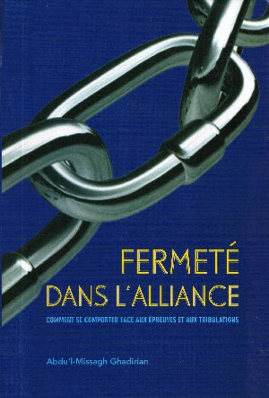 Fermeté dans l'Alliance