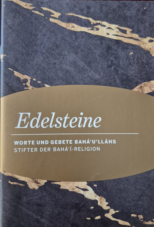 Prayer and Writings from Baha'u'llah: Gemstones - German